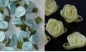 Preview: Satin ribbon roses with leaves