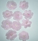 Preview: Organza ribbon daisies pack of 3