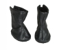 Preview: bottes en cuire noir (7 cm)