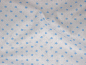 Preview: Fabric with hearts in light blue