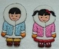 Preview: Iron-on-patch "Eskimo"