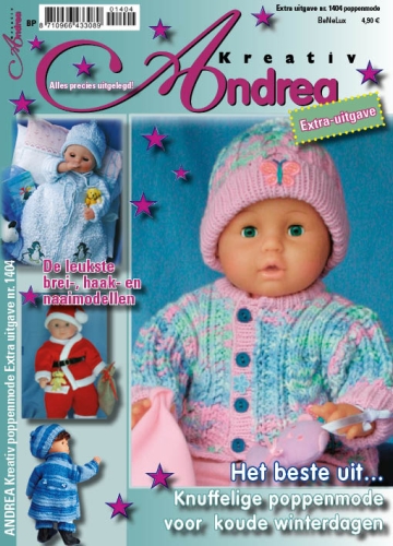 Andrea Kreativ Puppenmode Extra  Nr. 1404