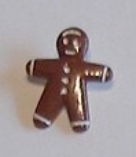 Button "gingerbread man"