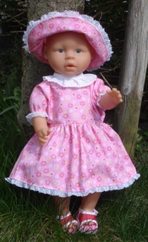 Gratis-Schnitt Sommerkleid für Puppen