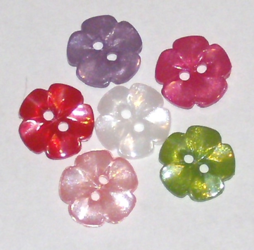 Bouton "fleur" (10 pc.)