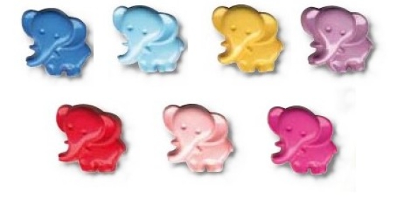 Bouton "éléphant" 10 pc.