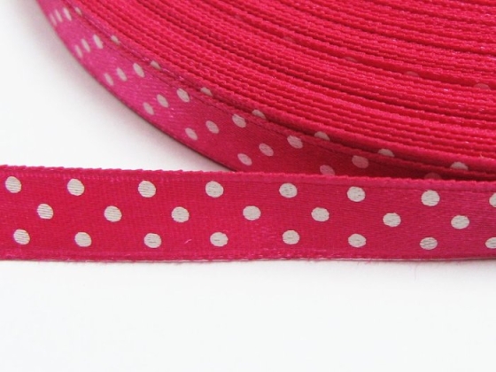 satin ribbon polka dots (pack of 3 m)