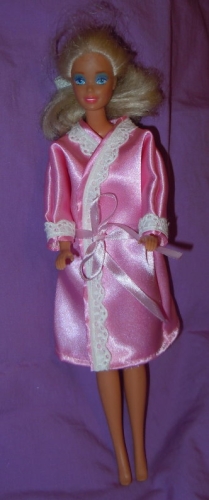 Barbie Schnittmuster: Wäscheset mit Kimono