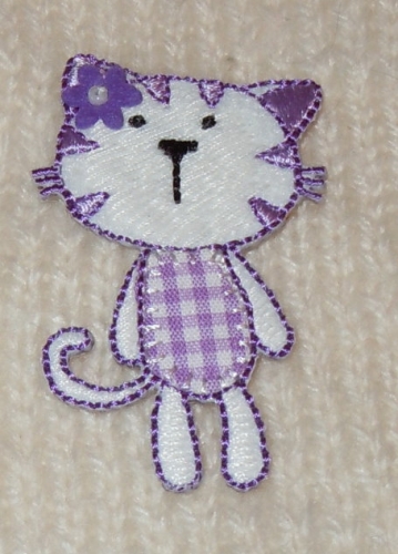 Iron-on patch "cat"