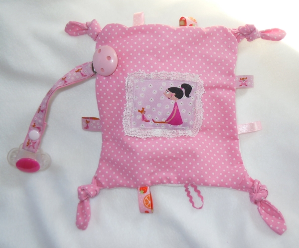 Blanky + pacifier keeper - Sewing package