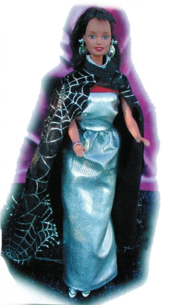 Barbie pattern: Abendkleid mit Cape