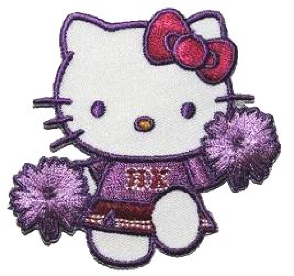 Motif à repasser "Hello Kitty lilac"