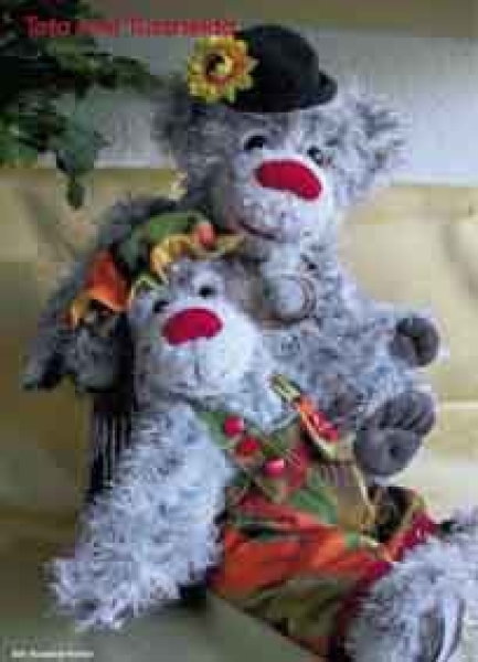 Andrea Kreativ crochet teddys No 1603