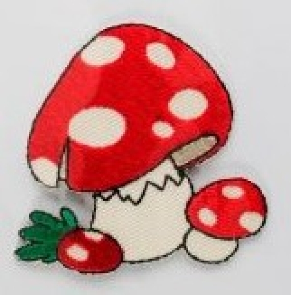 Iron-on patch "Toadstool"