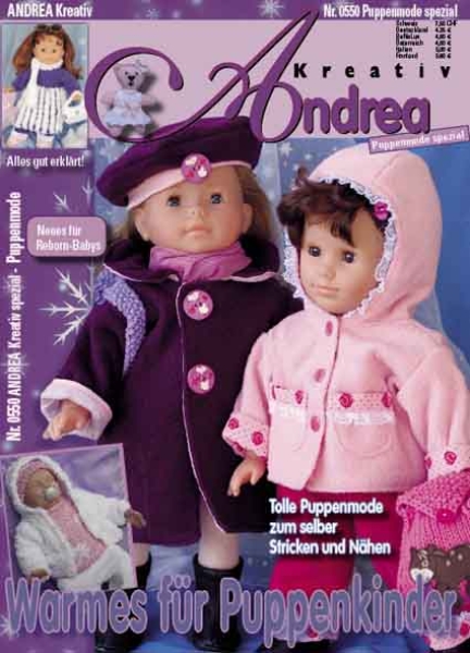 Andrea Kreativ Puppen-Mode Nr. 550