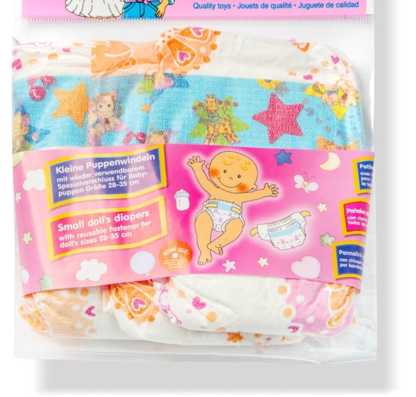 small diapers / set of 3