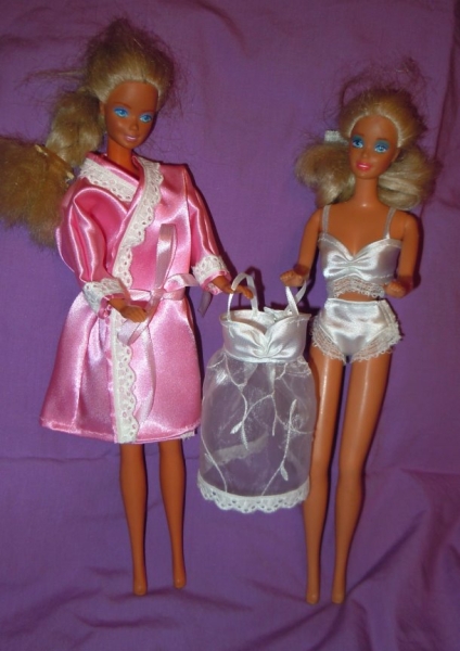 Barbie Pattern: Lingerie with night gown