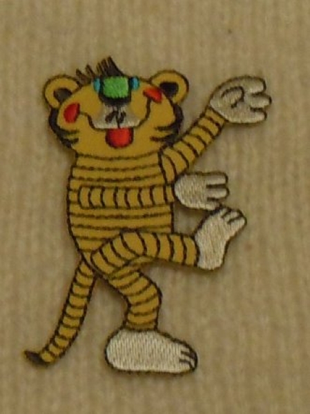 Iron-on-patch "Janosch-Tiger"